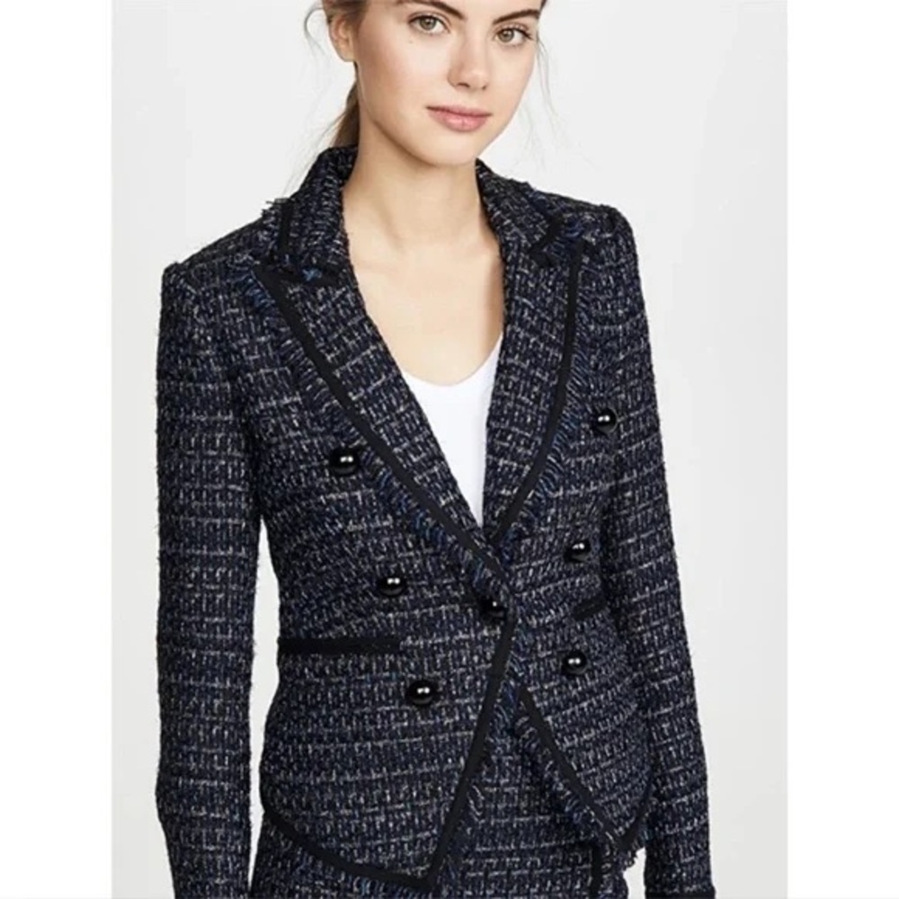Veronica Beard Women’s Cooke Tweed Dickey Jacket - Size 4